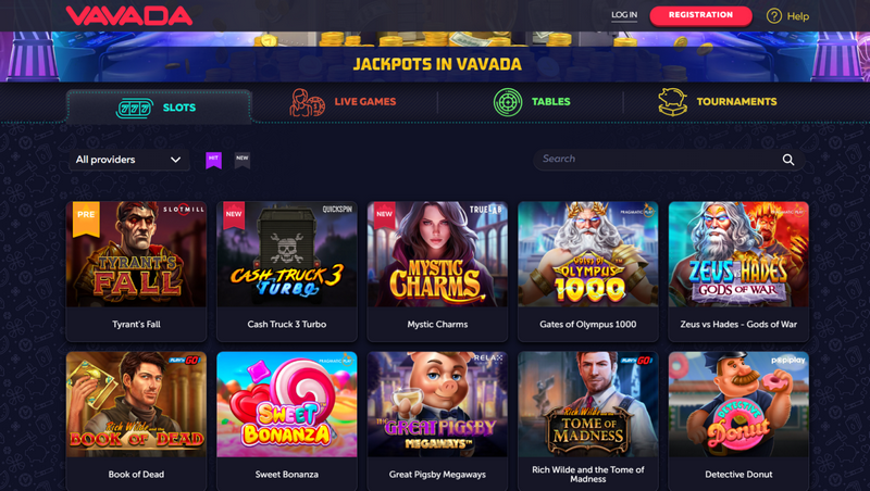 Обзор казино Vavada Gambling